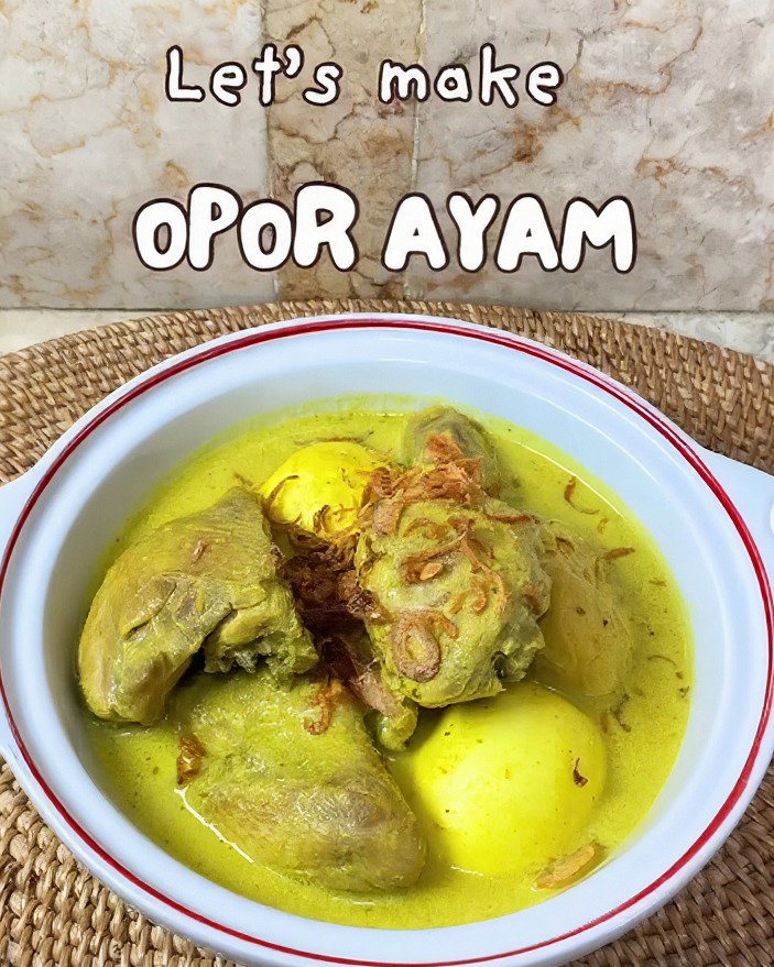 Opor Ayam - Indonesian Chicken Curry recipe