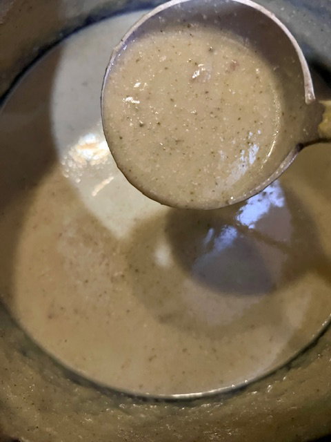 Step 2.1: Simmer gently without boiling vigorously until everything is well combined