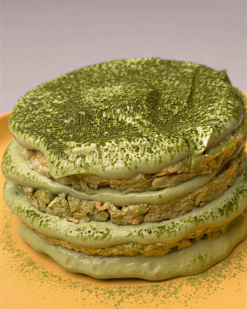 Matcha Tiramisu Rice Cakes recipe