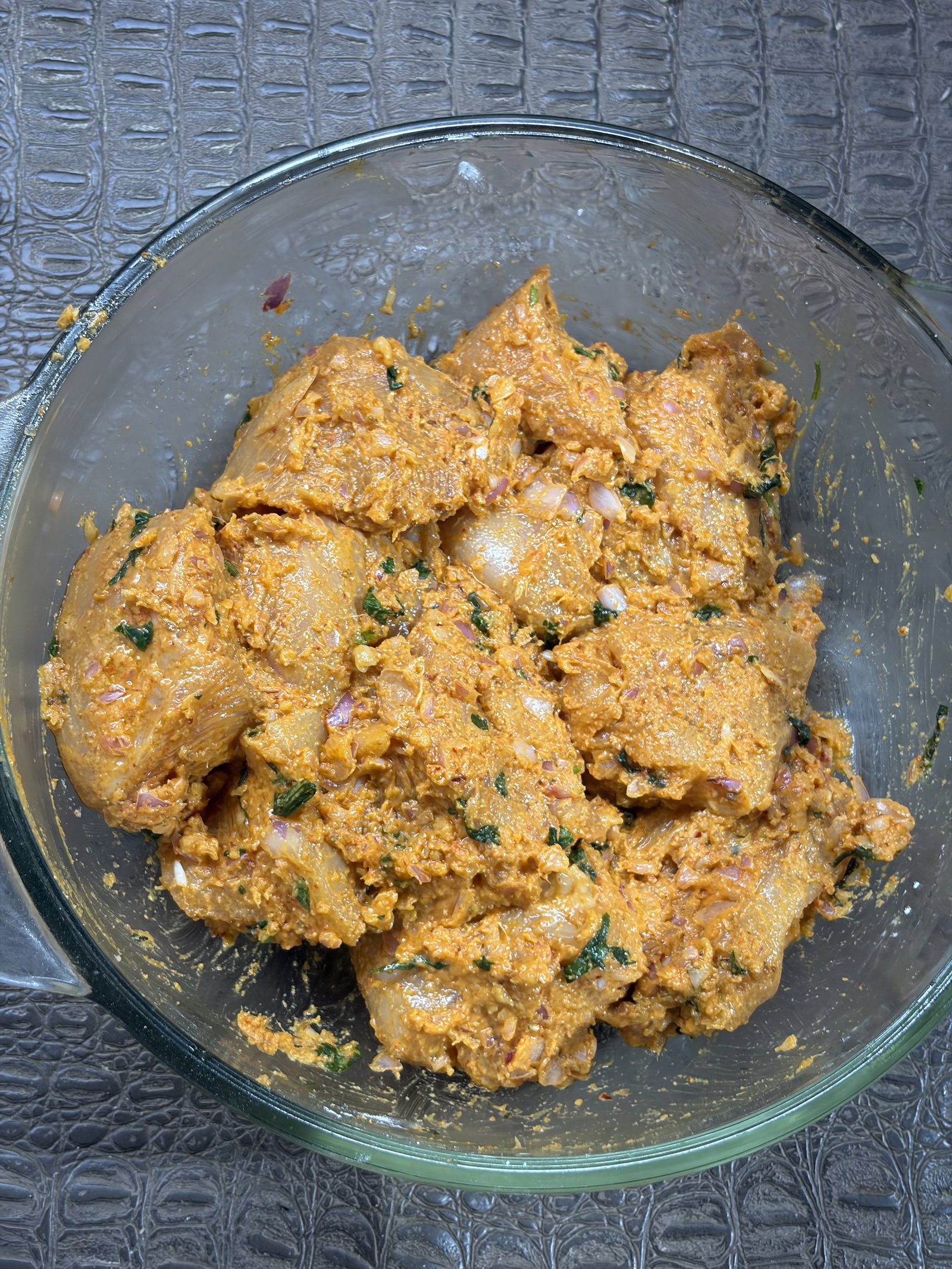 Step 1.1: Add a tiny splash of water only if the mix feels too dry