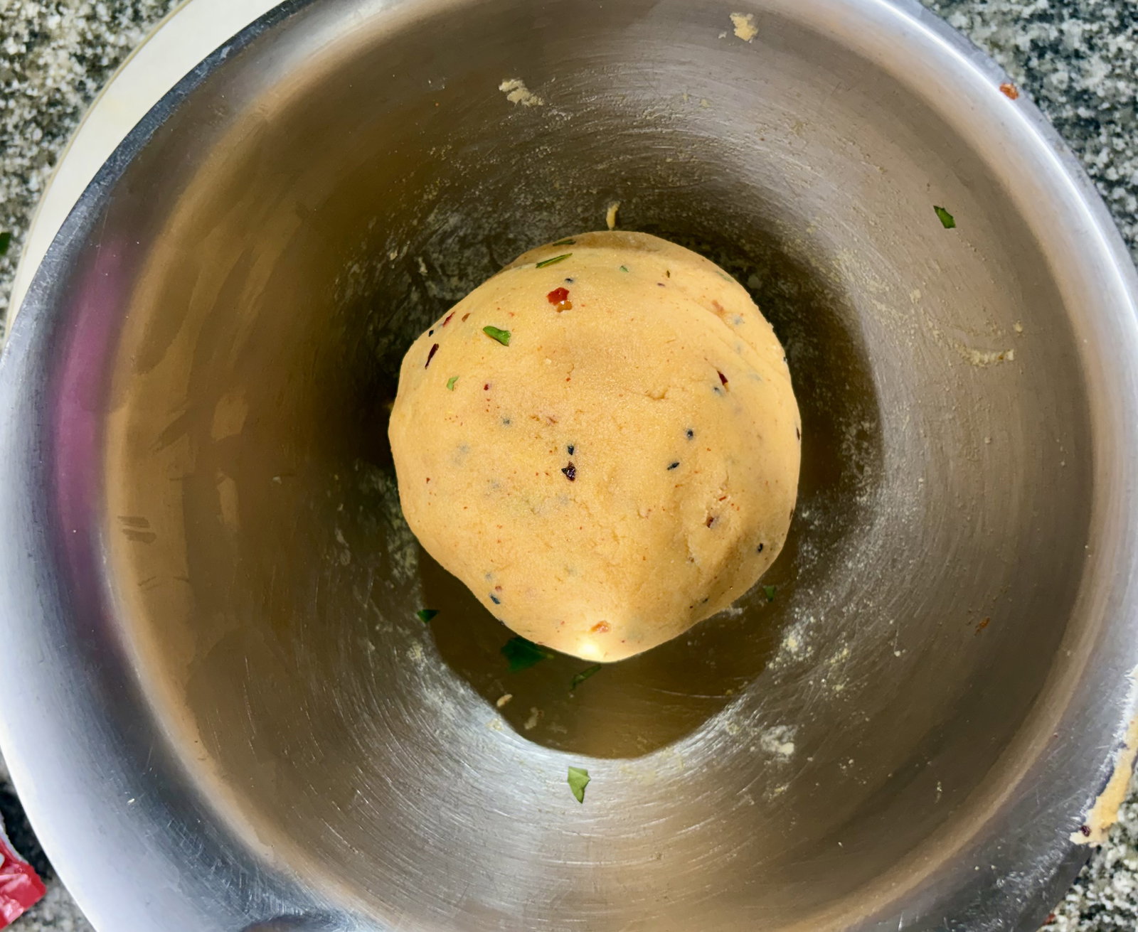 Step 2.1: Knead the dough while it is still warm until it is smooth, pliable, and crack-free