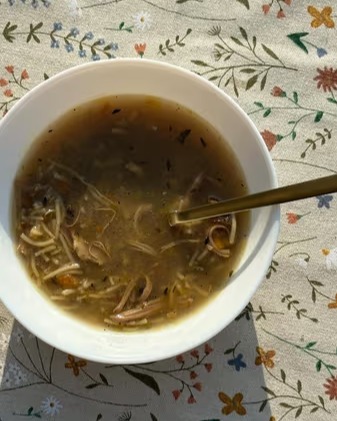Blackened Chicken Noodle Soup recipe
