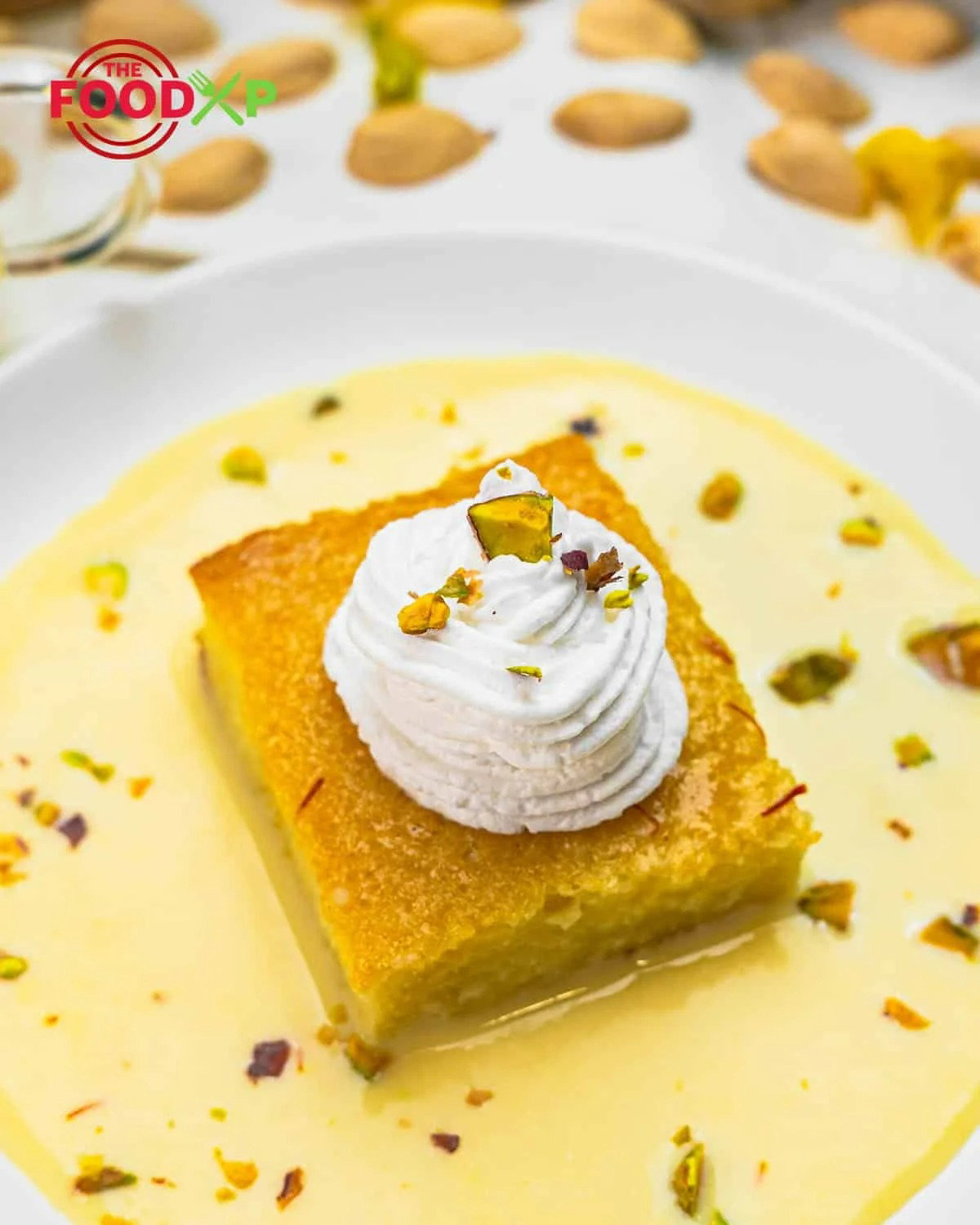 Saffron Milk Cake recipe
