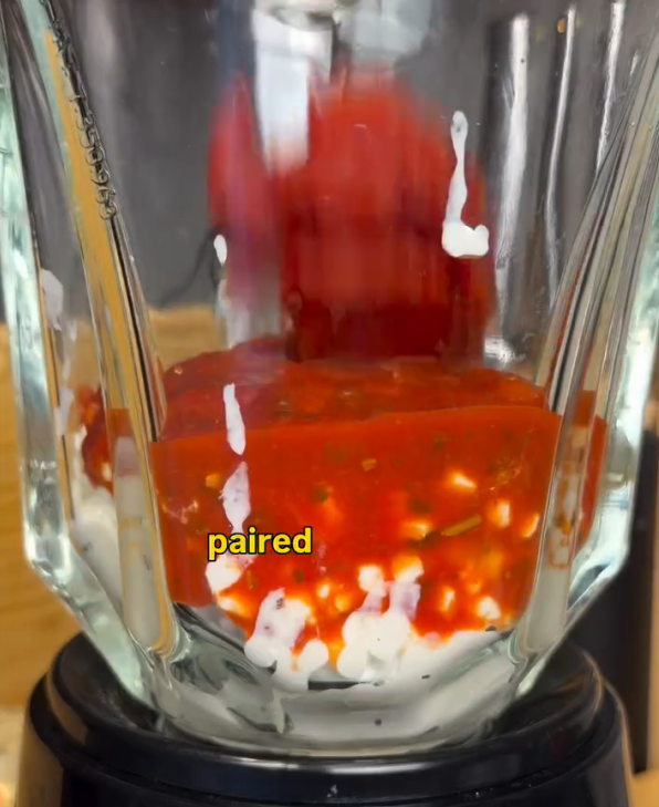 Step 2.1: Blend all the ingredients for the marinara sauce until smooth