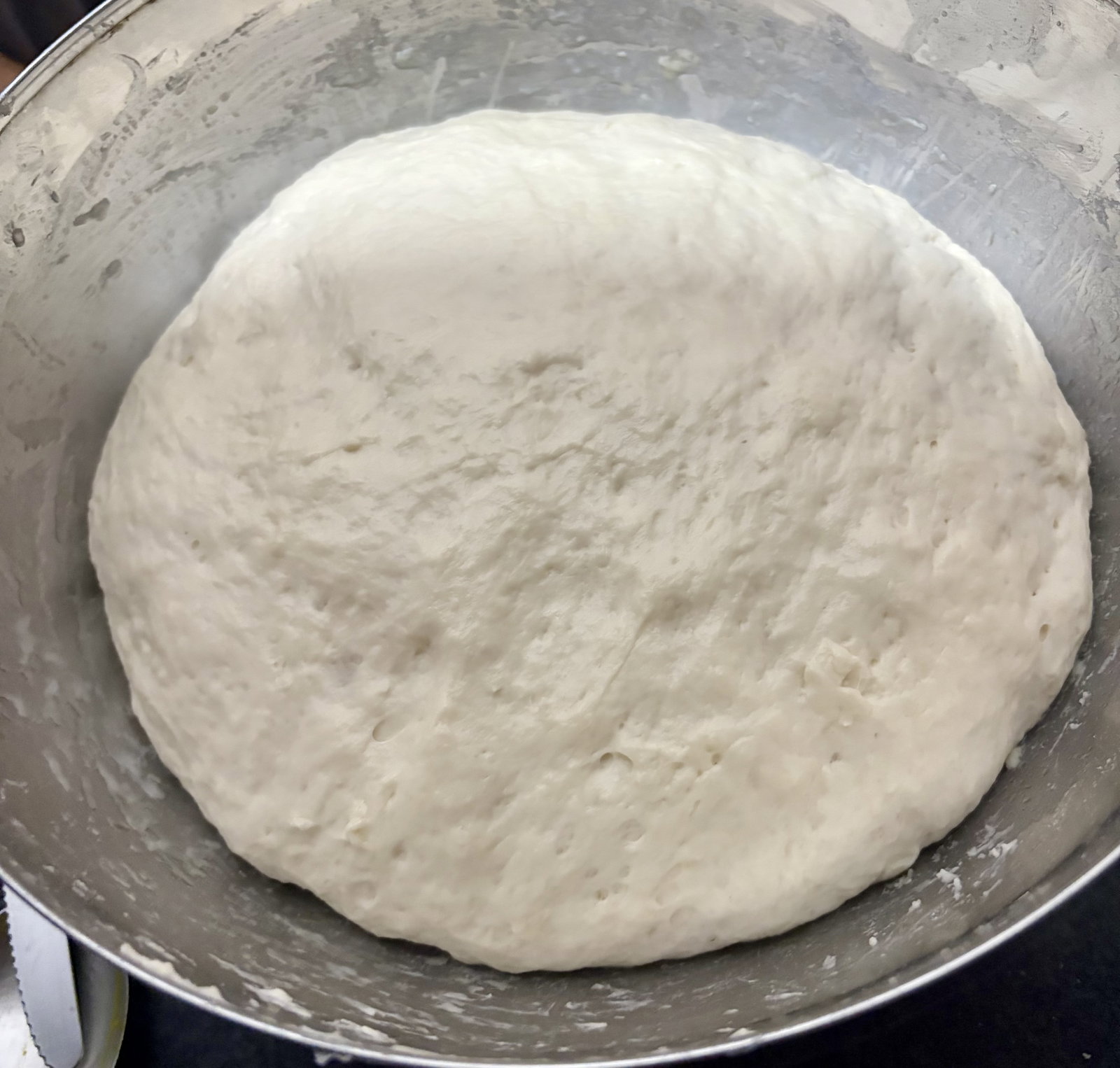 Step 3.1: Cover the bowl with a damp cloth or cling film