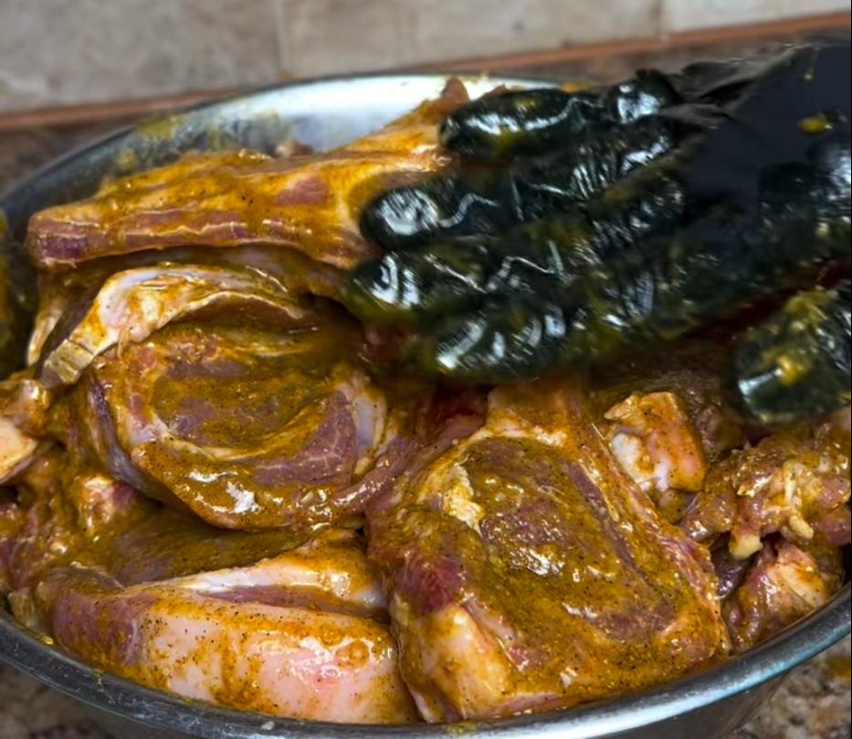 Step 1.1: Marinate the lamb chops overnight
