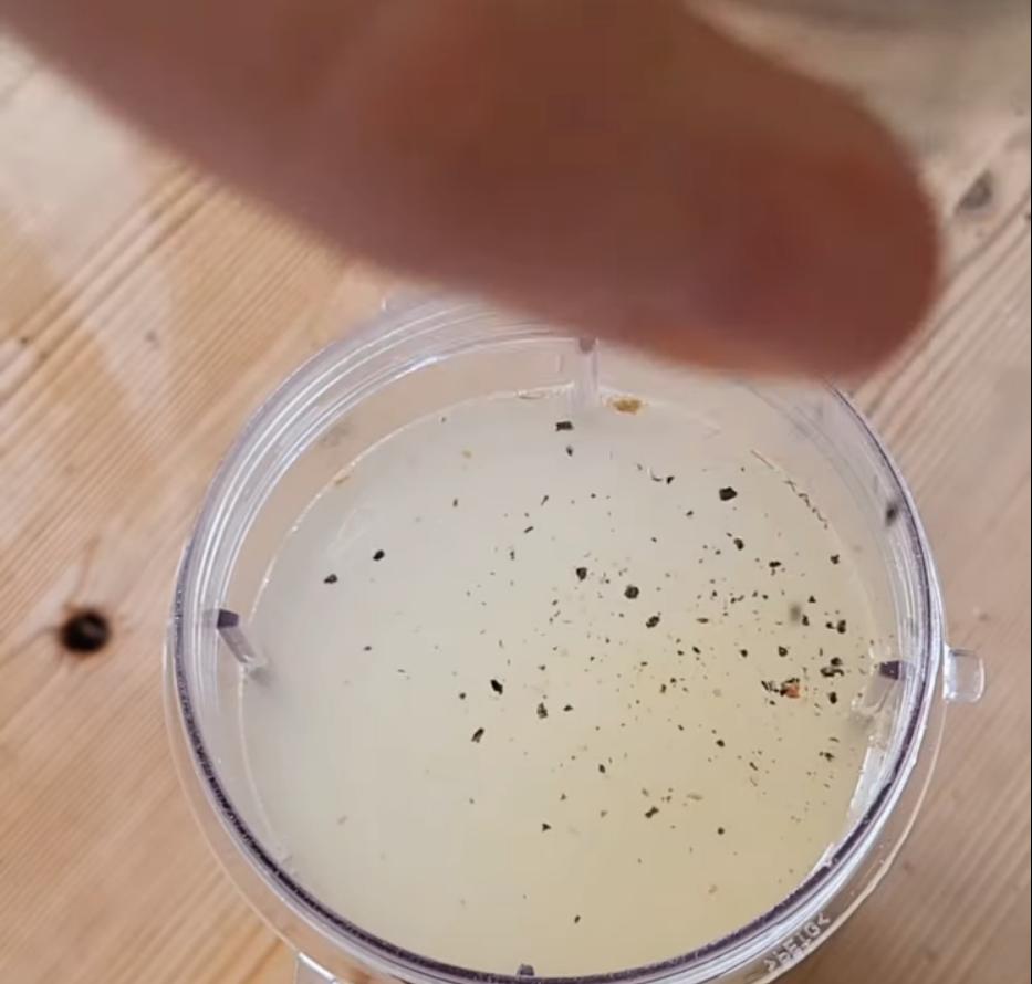 Step 1.1: Add black pepper