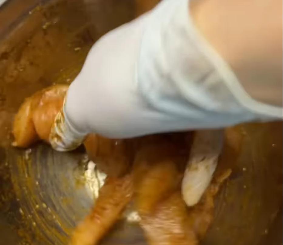 Step 2.1: In a bowl, add chicken tenderloins