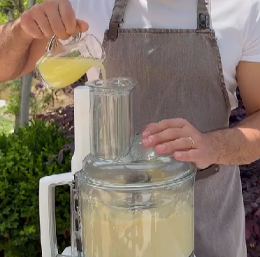 Step 1.1: Add the lemon juice and season with salt to taste