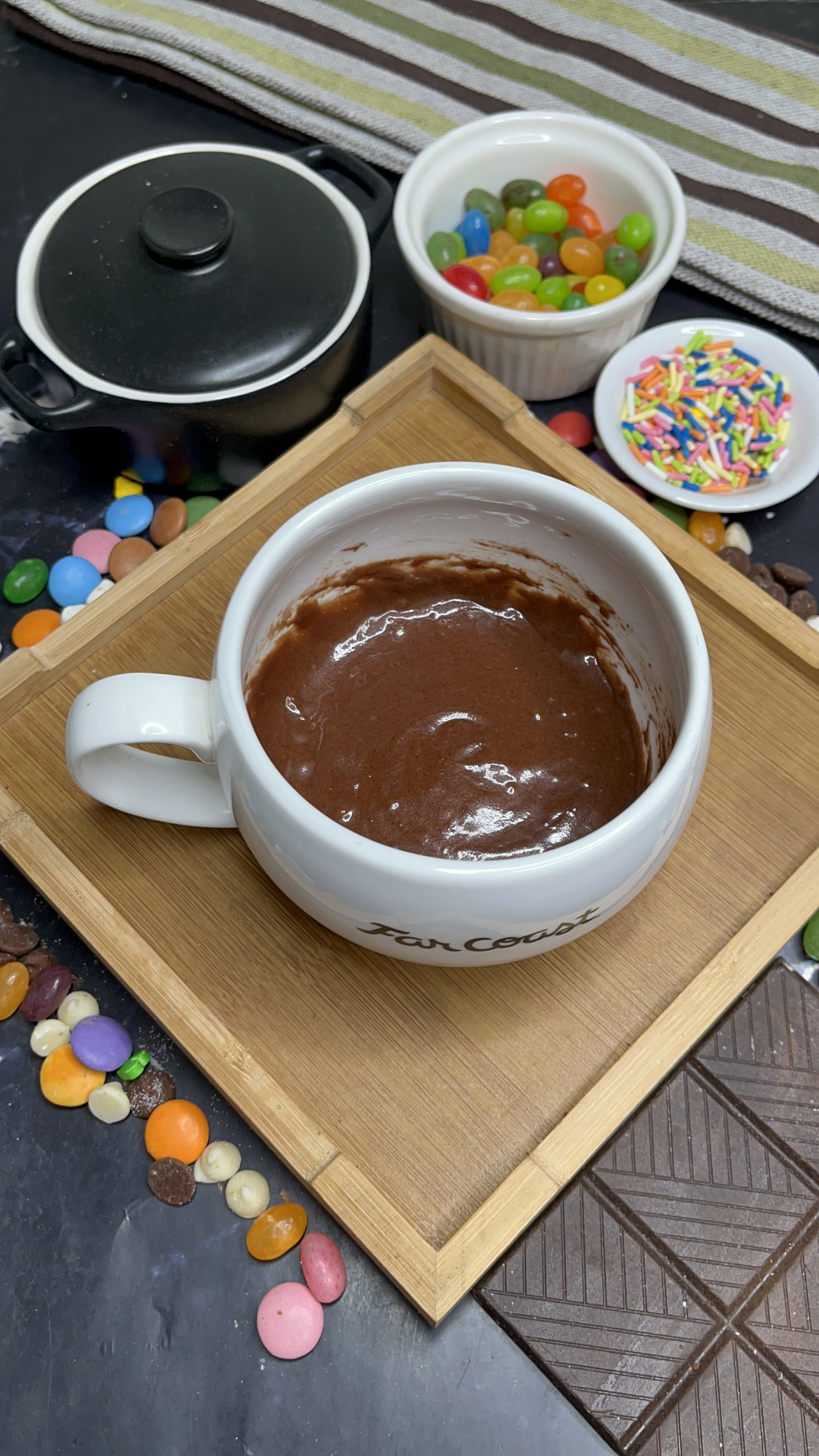 Step 1.1: Add the milk, oil (or melted butter), and vanilla extract