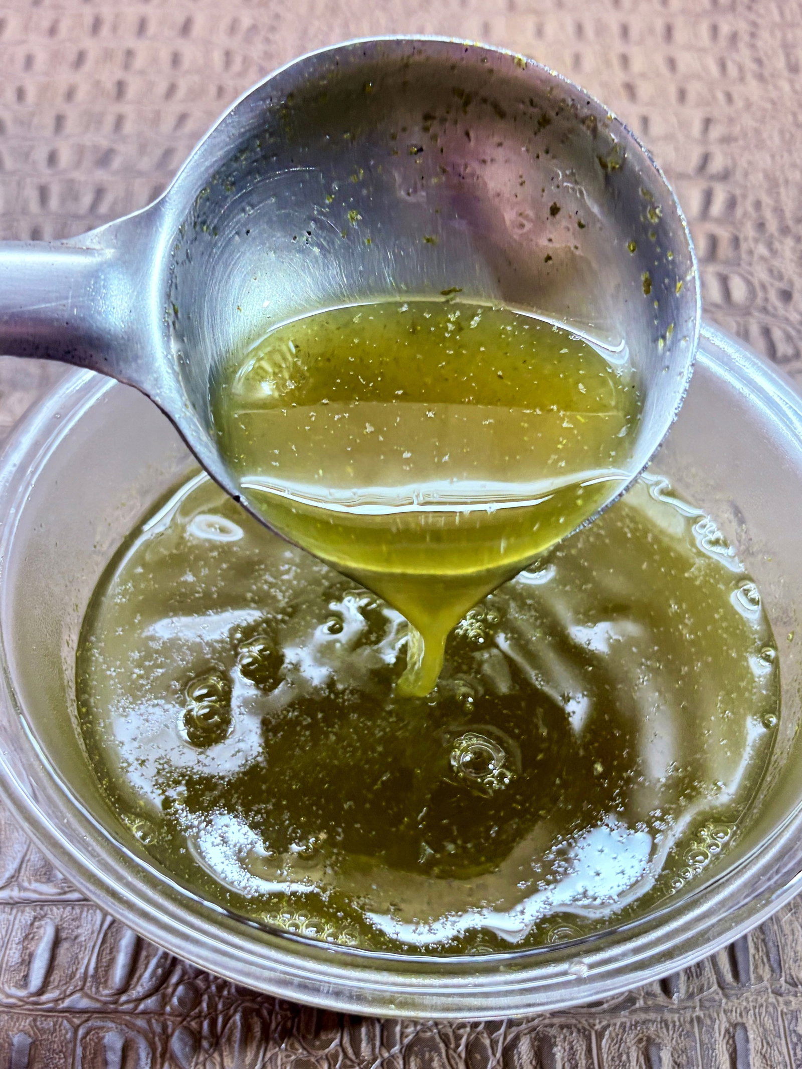 Step 1.2: Strain and store the syrup in a clean airtight glass bottle in the refrigerator
