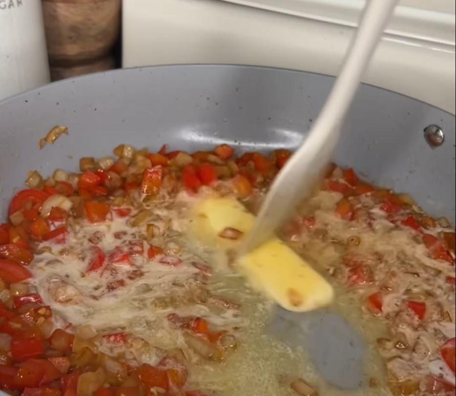Step 3.1: Add butter and stir until melted