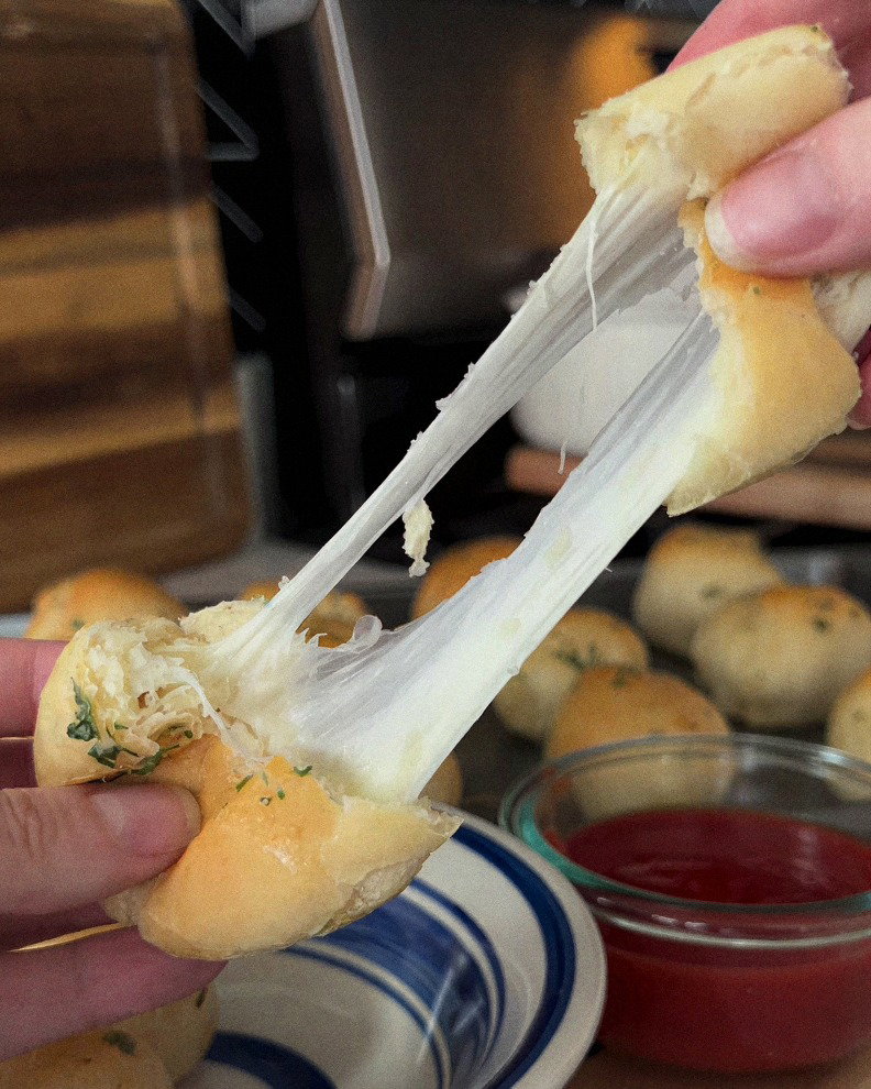 Garlic Butter Cheese Bombs recipe