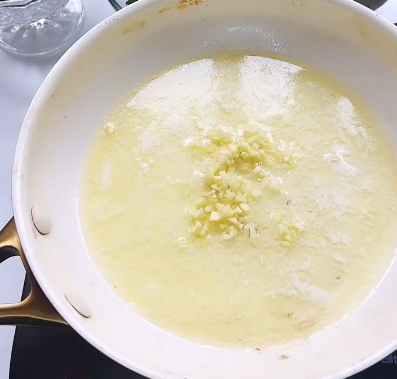 Step 1.1: Add the minced garlic and sauté until fragrant, about 1 minute