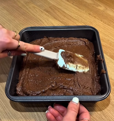 Step 2.1: Grease a baking dish and pour the batter into it