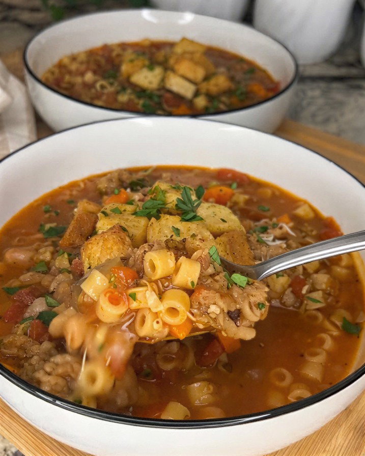 Italian Sausage and White Bean Soup recipe