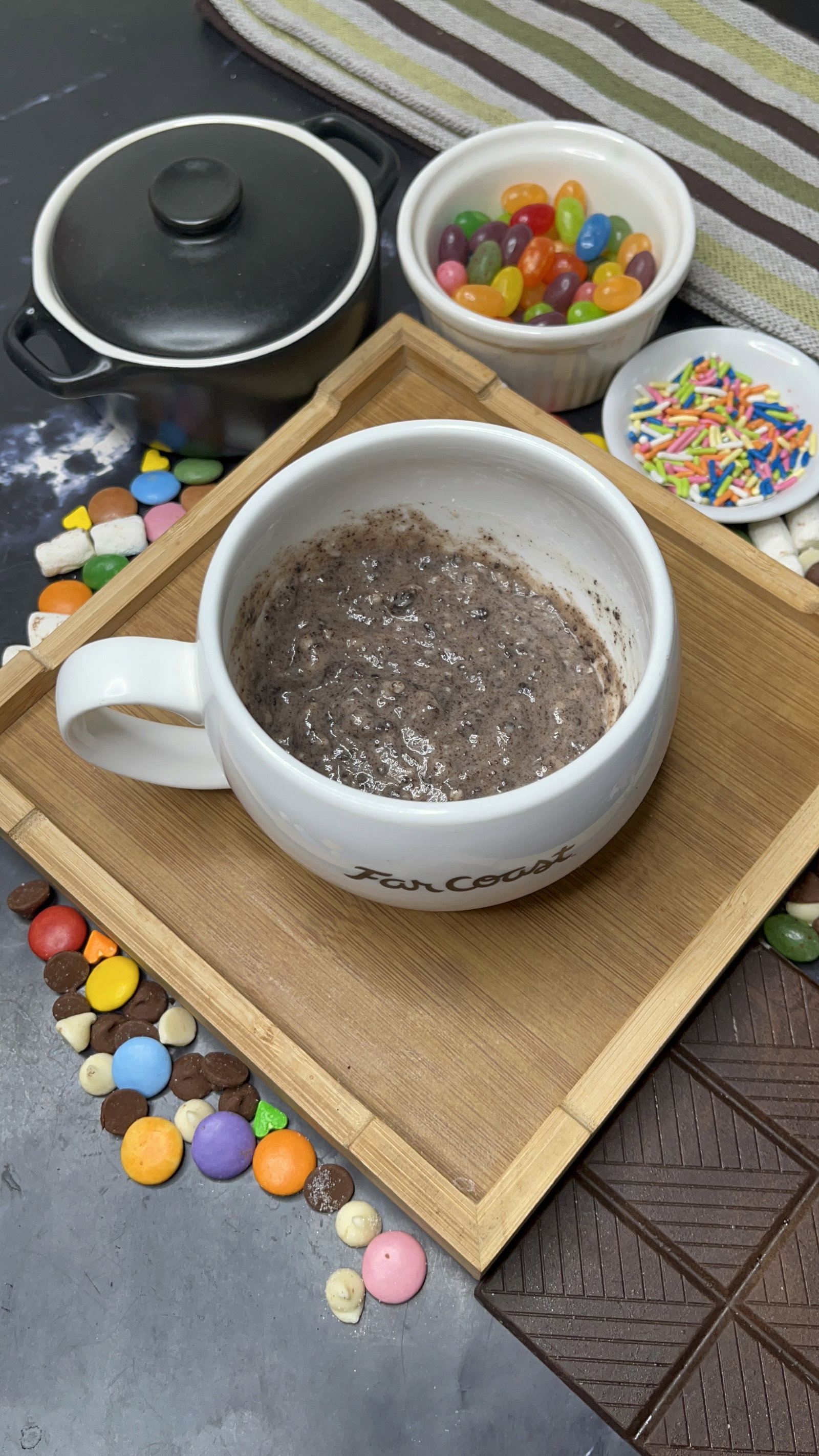 Step 3.1: Pour in milk, melted butter, and vanilla extract