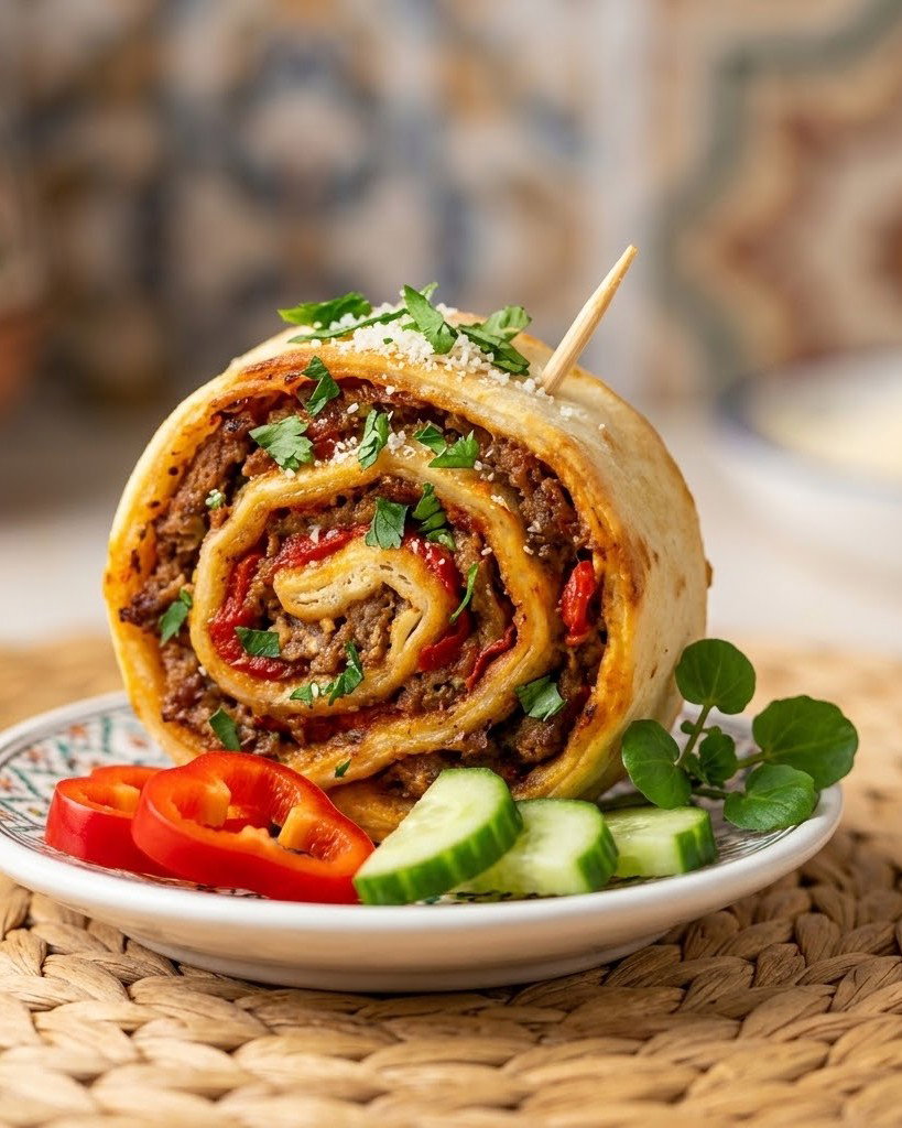 Flatbread with Kofta recipe