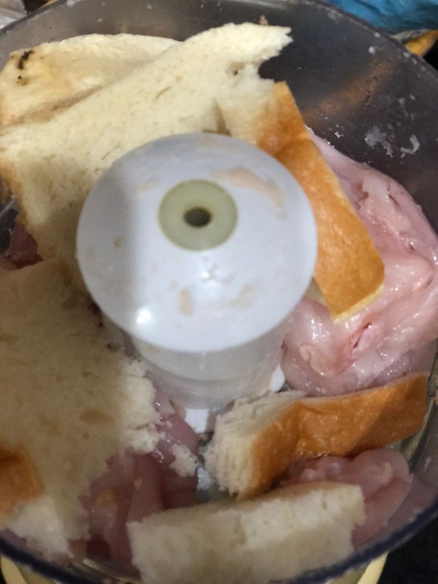 Step 1.1: Cut the boneless chicken into smaller pieces