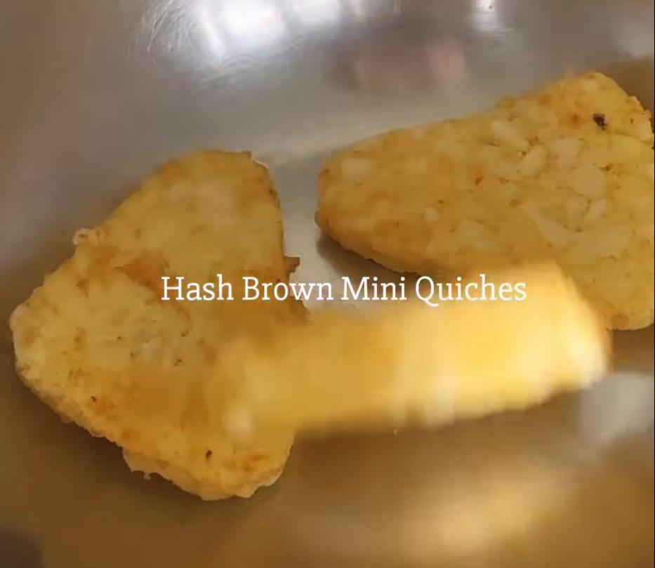 Step 1.1: Defrost the hash browns and break them apart with your fingers