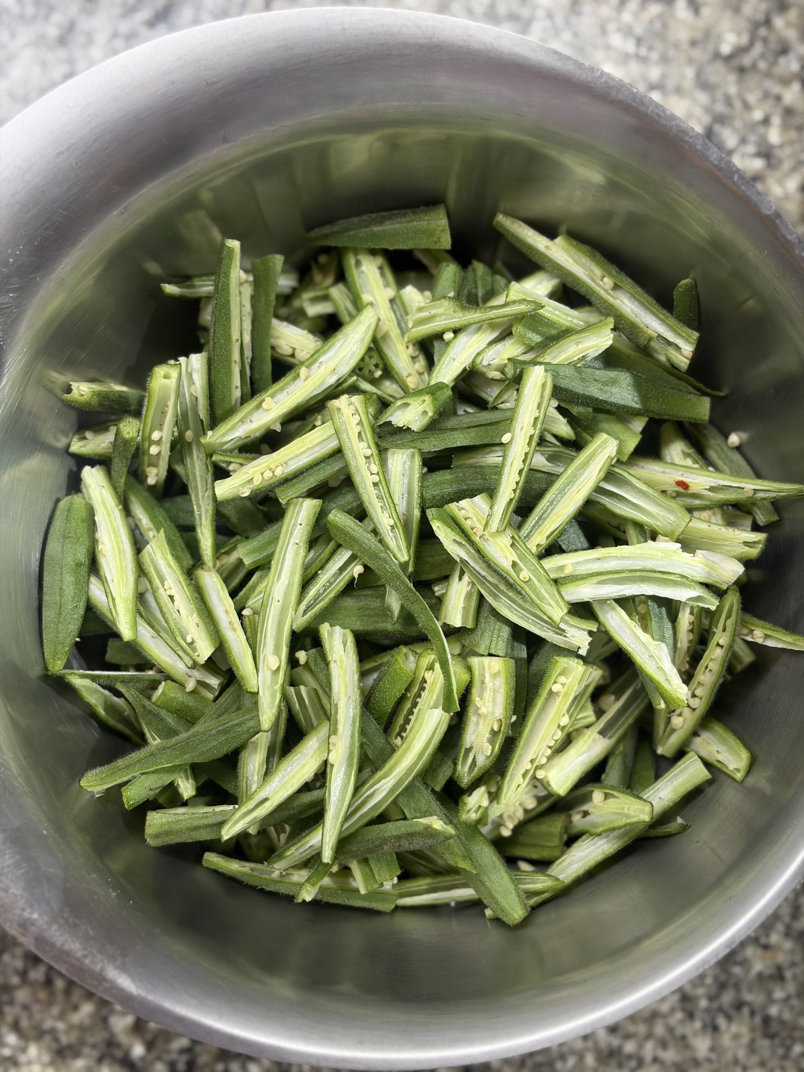 Step 1.1: Trim the tops and tips