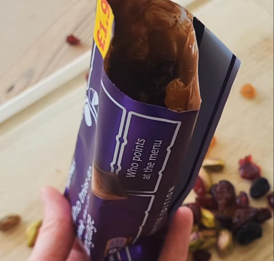 Step 1.1: Leave for about 5 minutes until fully melted