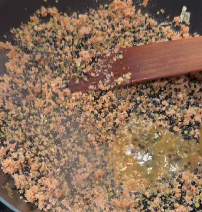 Step 1.1: Return everything to the same pan