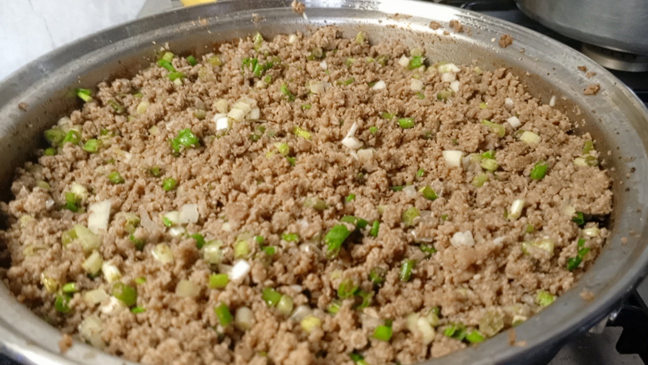 Step 2.4: Now let's prepare the delicious beef filling