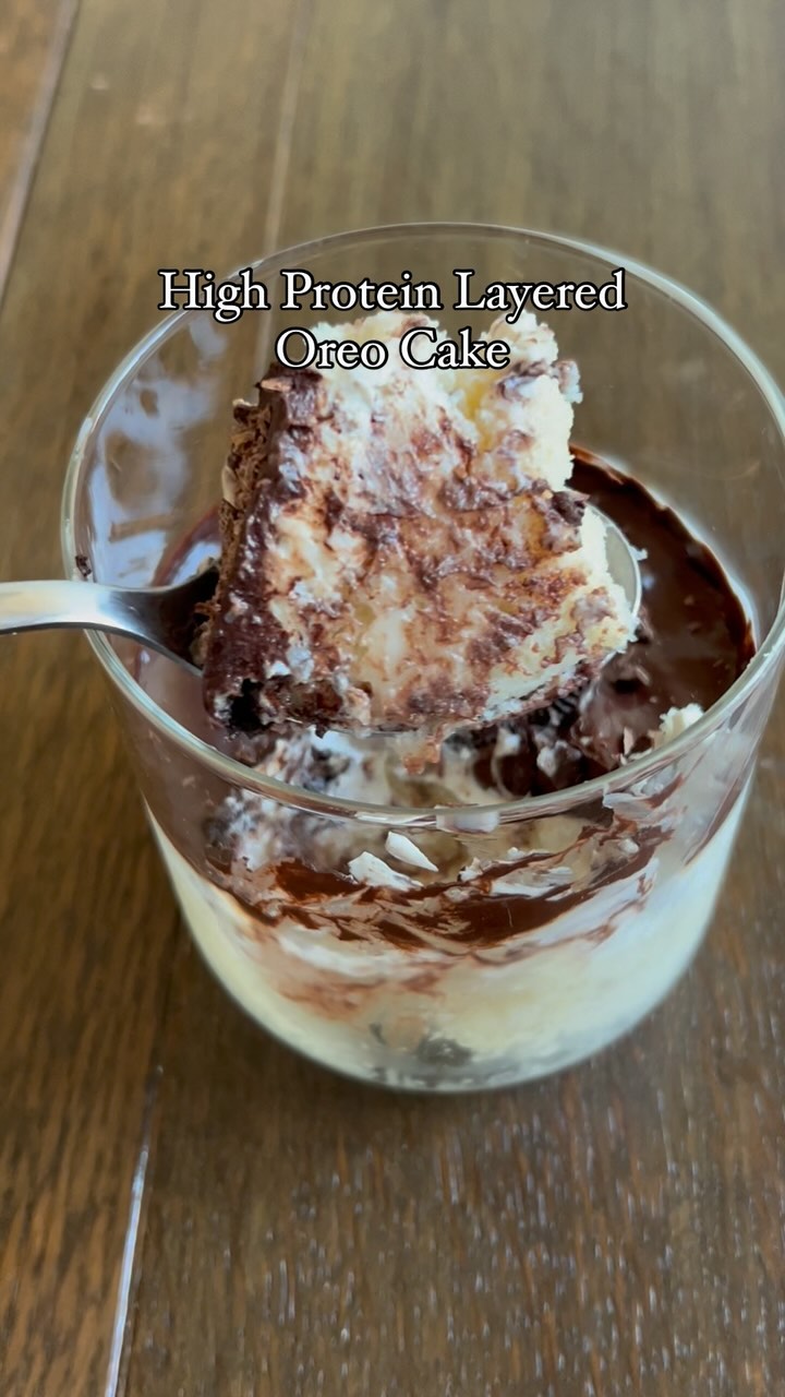 Single-Serve Oreo Protein Cake recipe