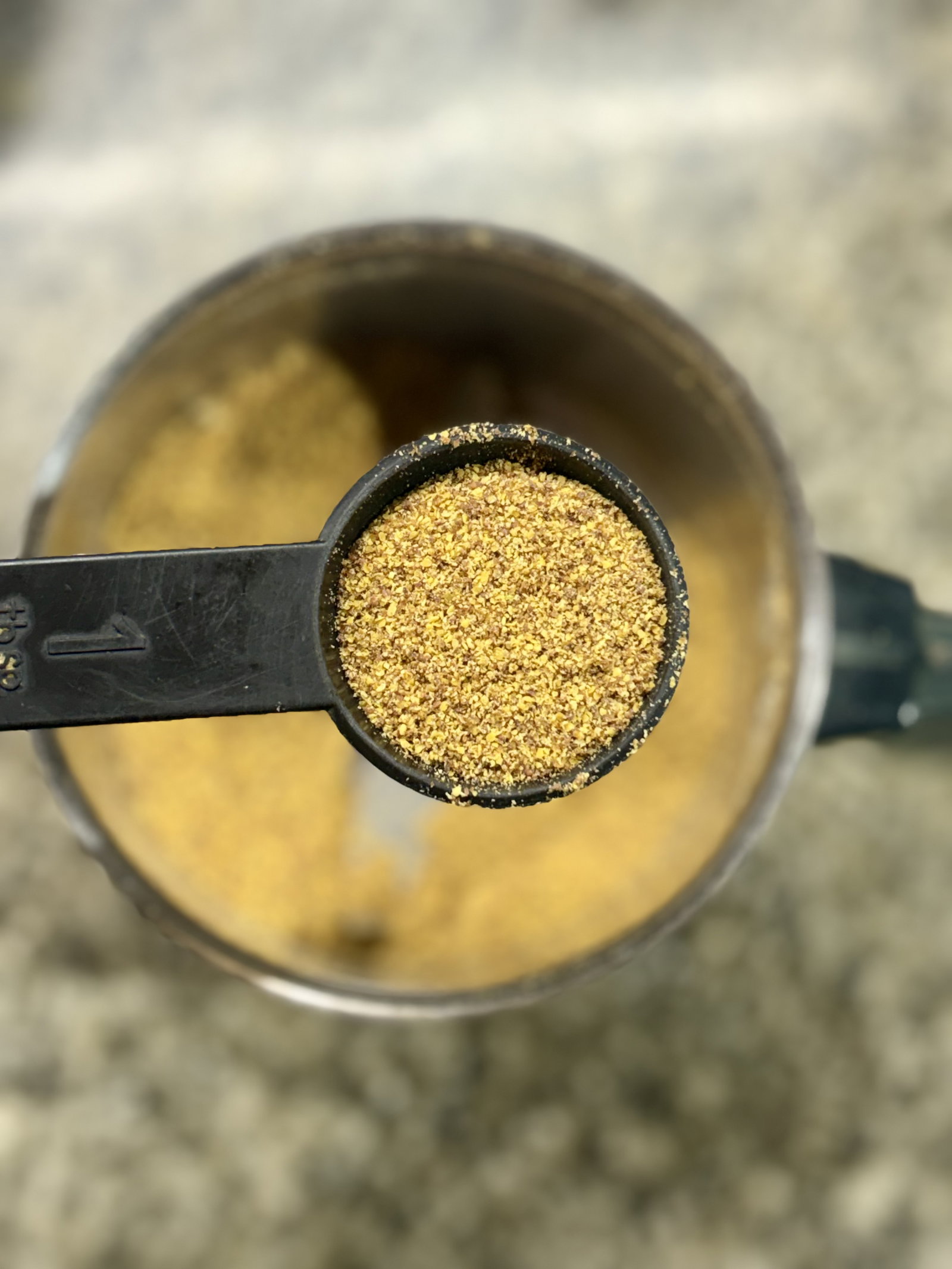 Step 1.2: Grind the mustard seeds to a fine powder