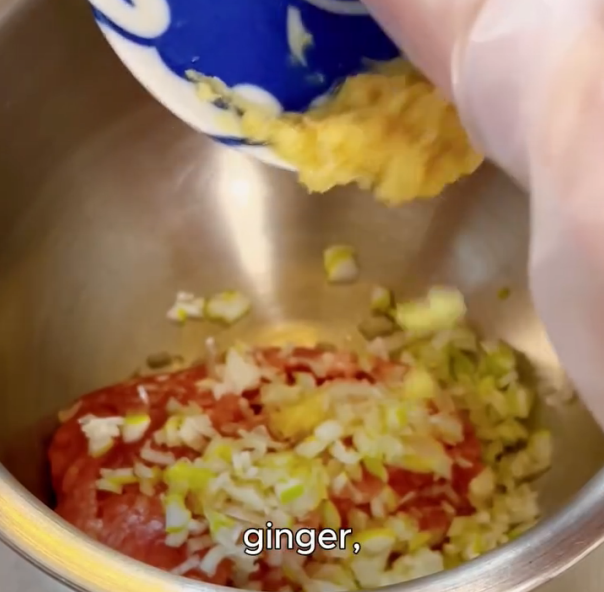 Step 1.1: Mix all the meatball ingredients well in a bowl until combined