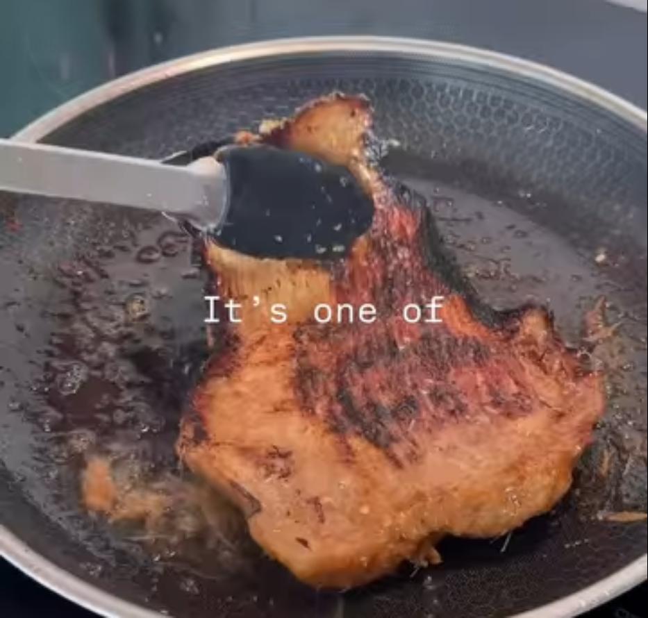 Step 1.1: Heat vegetable oil in a frying pan over medium heat