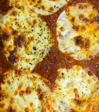 Step 1.1: Broil in the oven on high for 2–4 minutes, watching carefully, until the mozzarella melts and starts to bubble and slightly brown