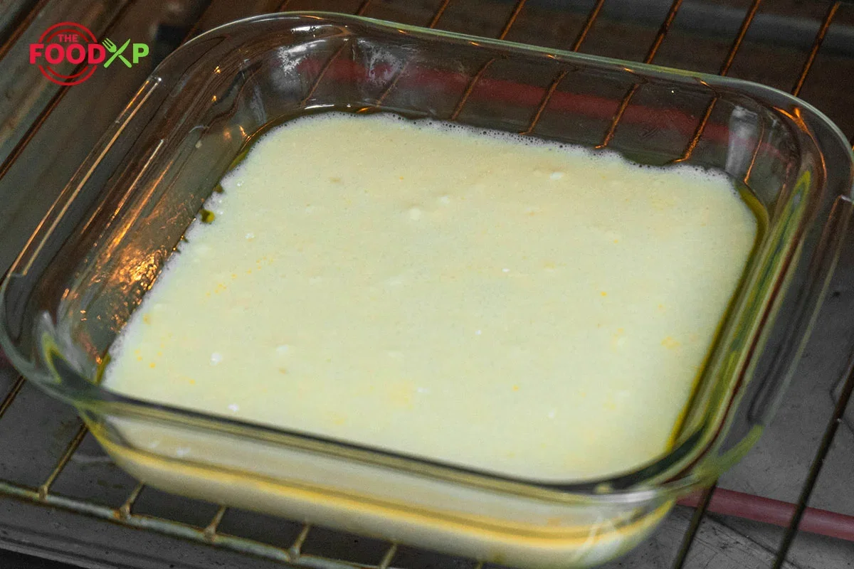 Step 1.1: Place a rack in the middle of the oven that is preheated to 350°
