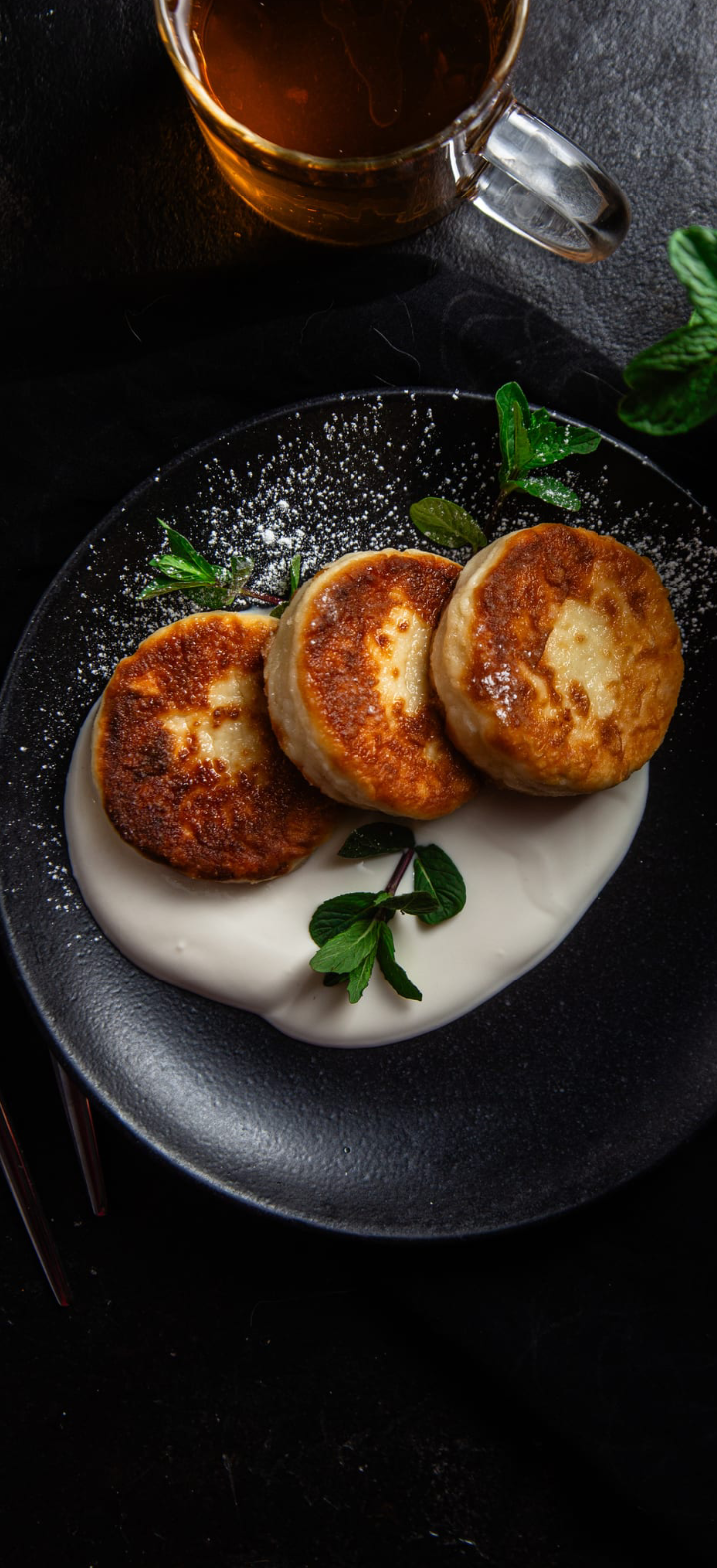 Savory Syrniki (Cheese Dumplings) recipe