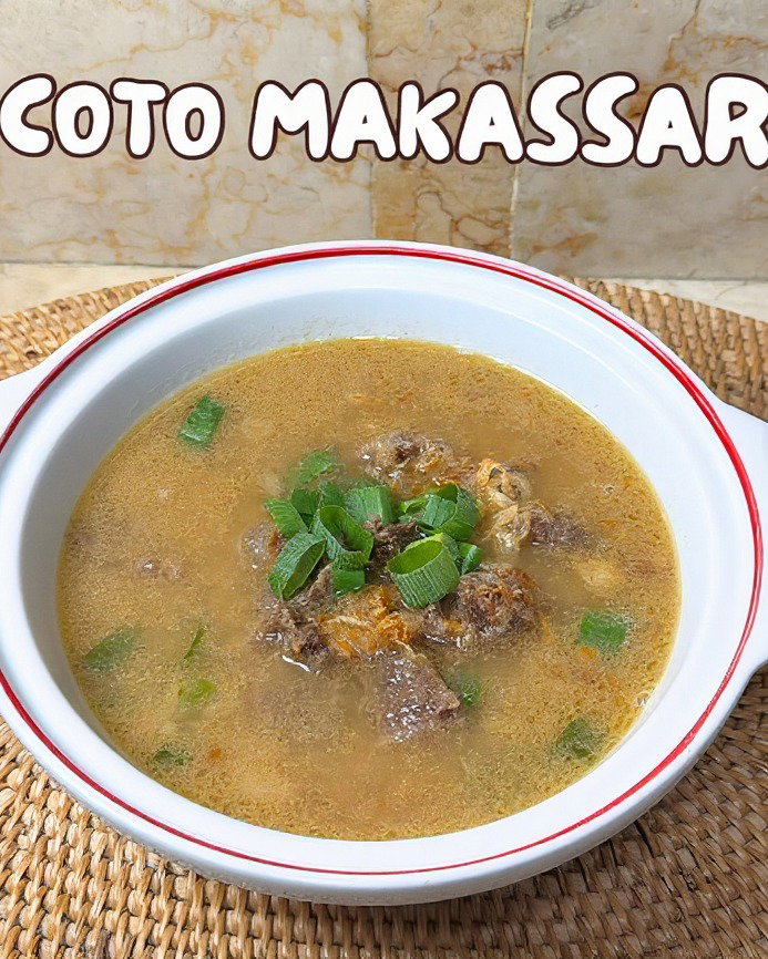 Coto Makassar (Makassar Beef Soup) recipe