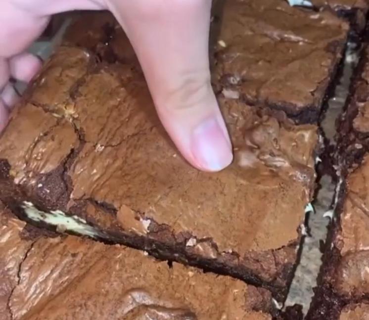 Step 1.1: Cut into squares and serve