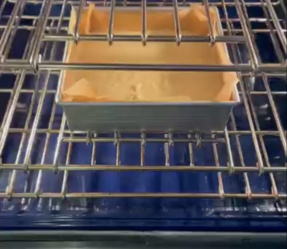 Step 1.1: Bake for 45 minutes until the edges are golden and the center is set