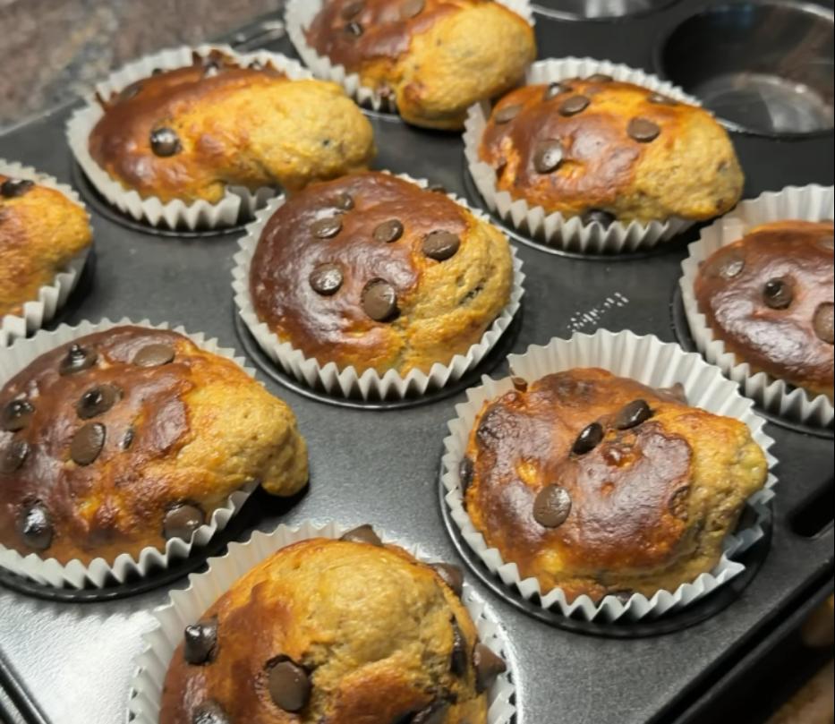 Step 1.1: Bake for 18-20 minutes, or until golden and a skewer comes out mostly clean