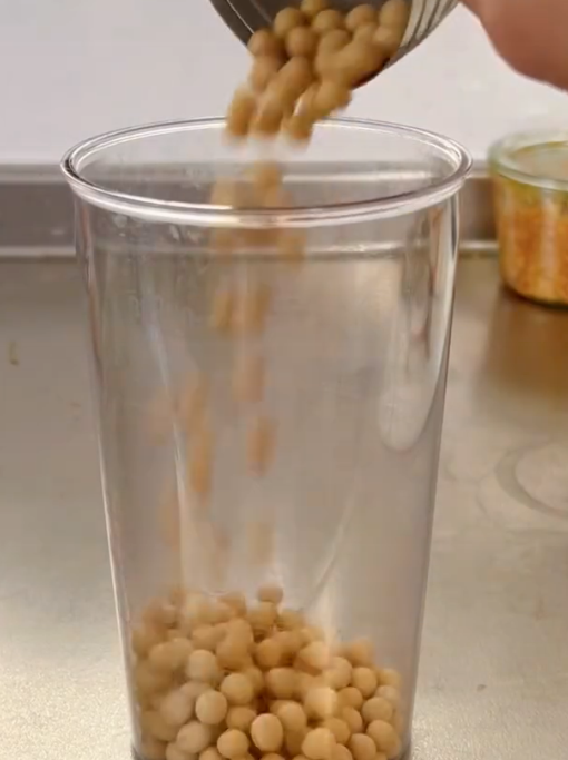 Step 1.1: Wash the soybeans and soak them in water overnight