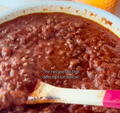 Step 1.2: Add in tomato paste, tomato sauce, and water, then stir together