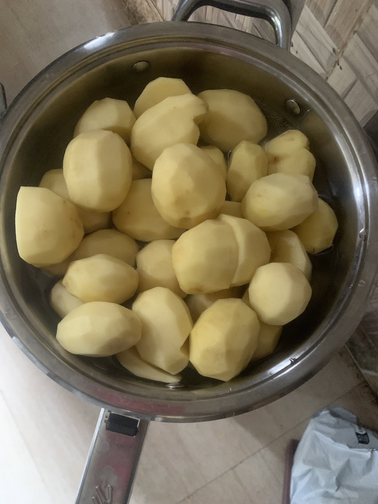 Step 2.1: Add two cups of water and cook until slightly tender