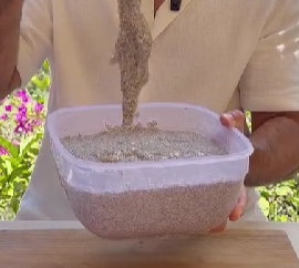 Step 1.1: Cover the mixture and refrigerate overnight until thick and creamy