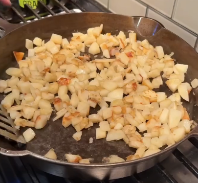 Step 1.1: Add potatoes in a single layer