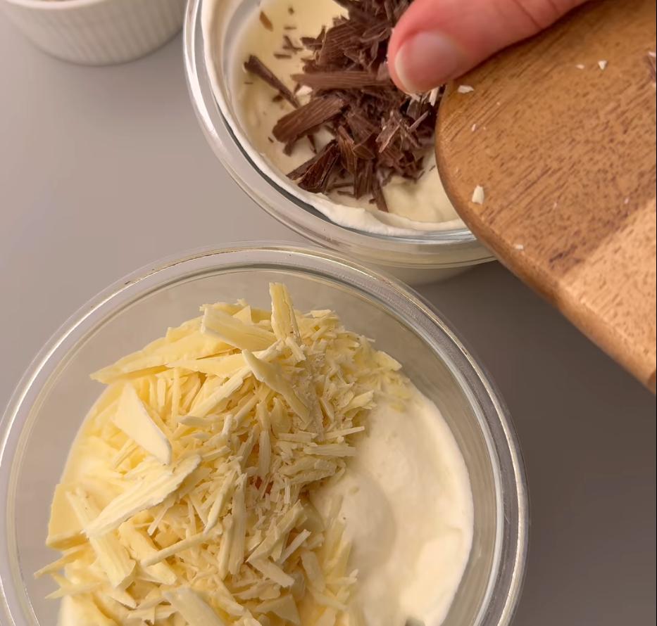 Step 1.1: Add the chopped chocolate and mix well