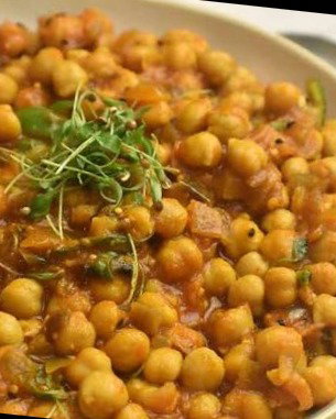 नारियल करी चने recipe