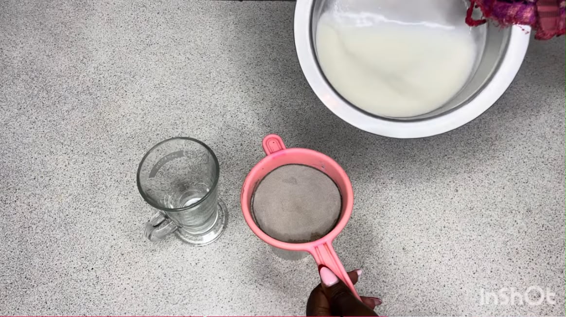 Step 1.2: Pour the coffee mixture into your favorite mug