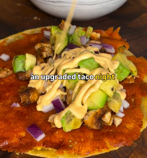 Step 1.1: Fill with taco fillings of choice and enjoy!