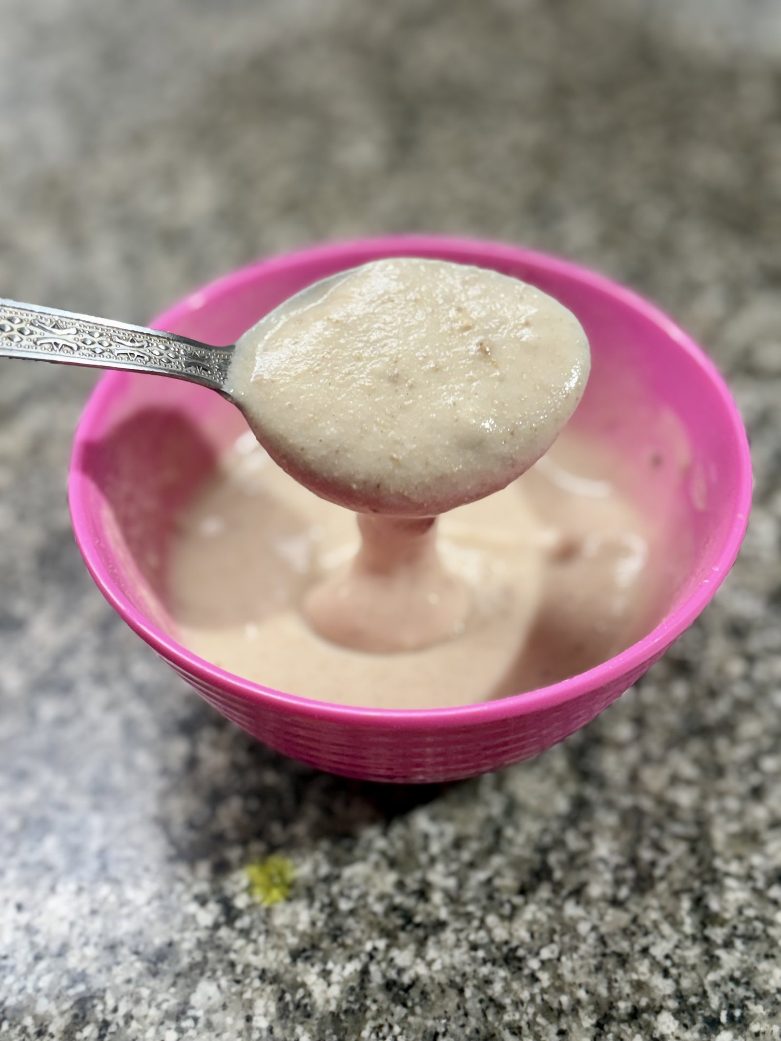 Step 2.2: In a small bowl, whisk the rice powder and dry mango powder with water until it forms a smooth, lump-free paste