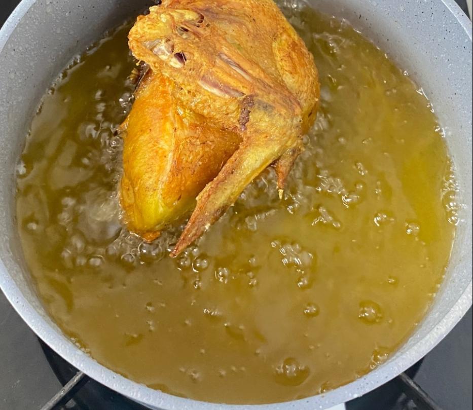 Step 1.1: Fry the chicken if desired